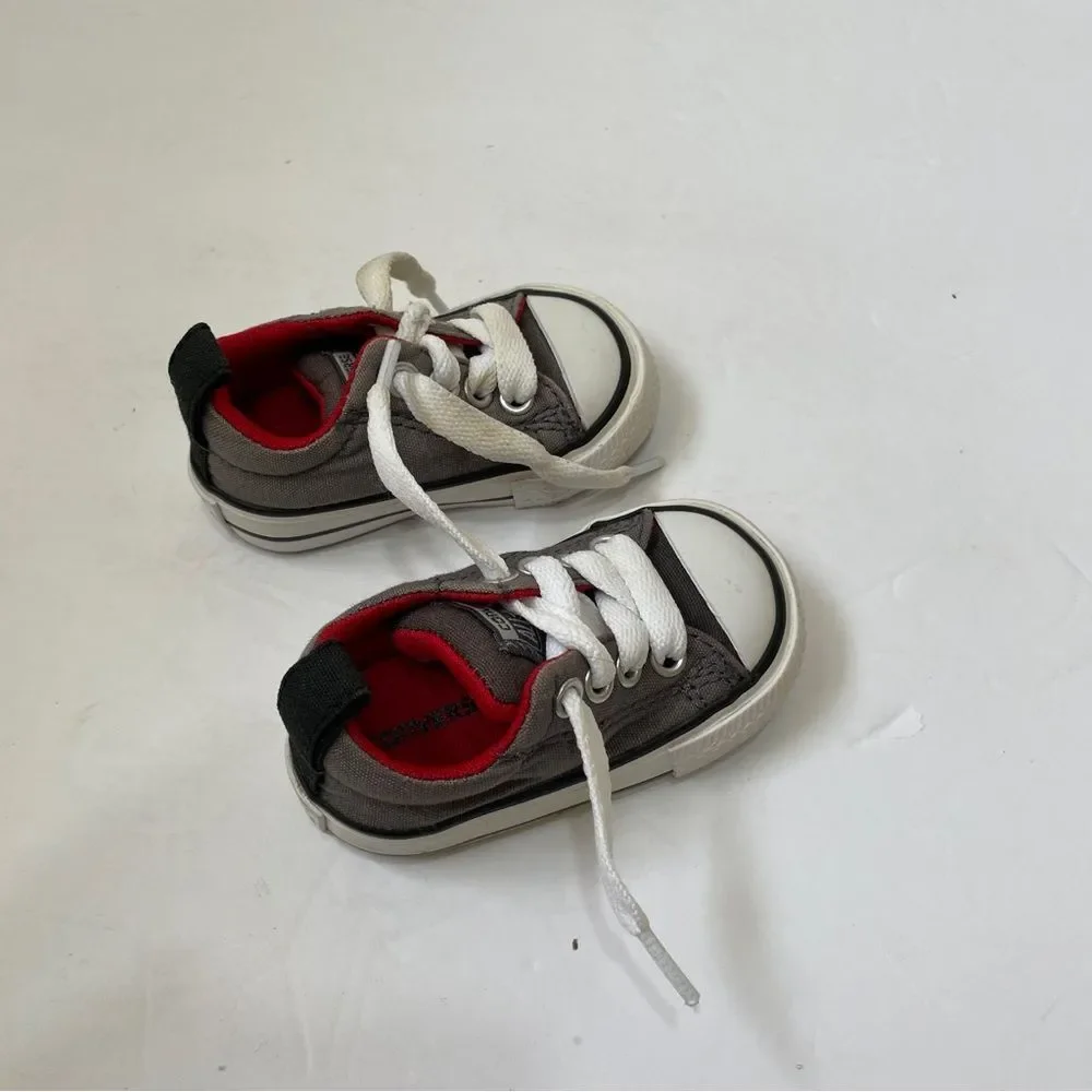 CONVERSE SNEAKERS IN GRAY AND BLACK‎